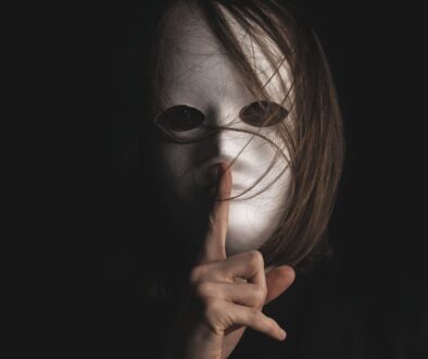 mask costume woman white mask 5951807